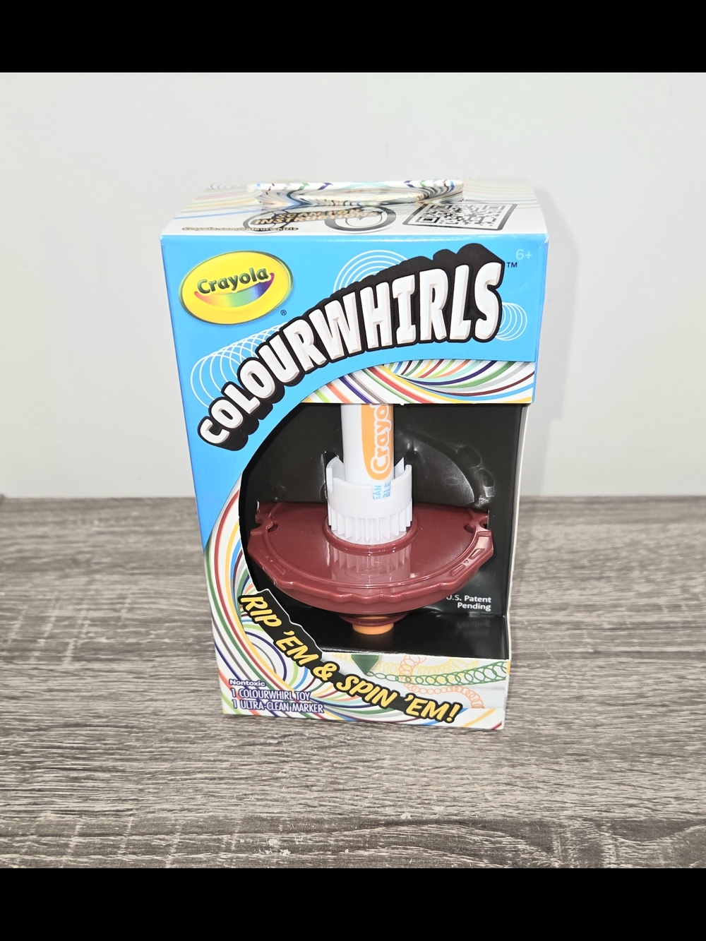 Crayola Colourwhirls Single Art Spinner New In Packaging
